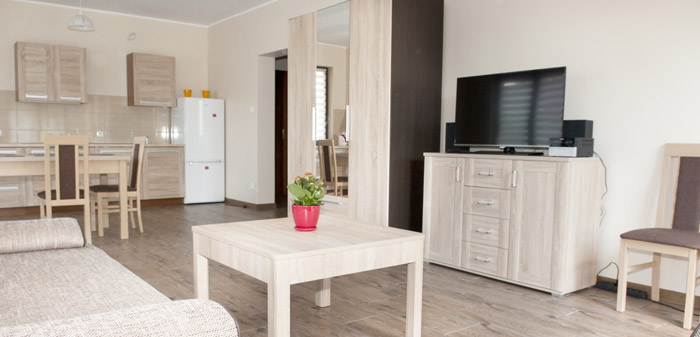 Nocleg w apartamencie na Flisackiej 1 w Swornegaciach