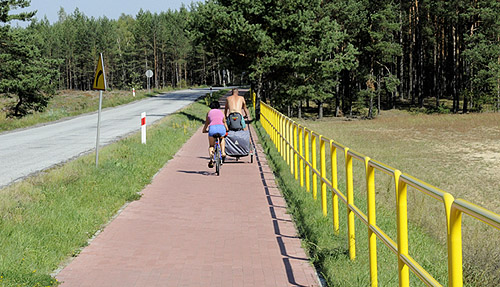 Swornegacie - bezpieczne trasy rowerowe