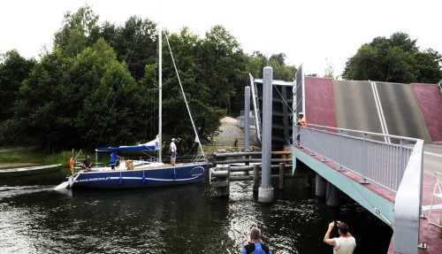 Most zwodzony dla żeglarzy