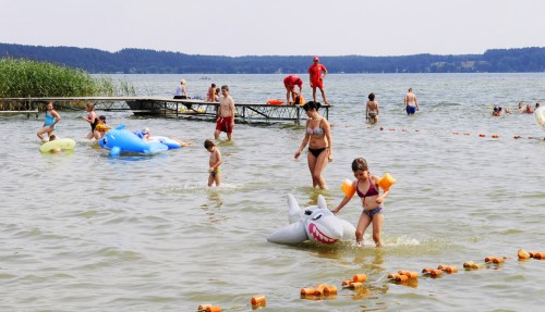 Swornegacie - plaża strzeżona