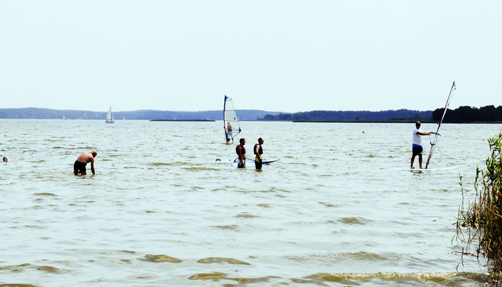 Windsurfing w Swornegaciach