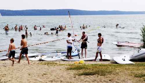 Windsurfing w Swornegaciach